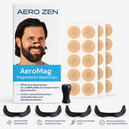 AeroMag – Atmen Sie wieder frei! Kaufen Sie 1, erhalten Sie 4 (30 Tages)